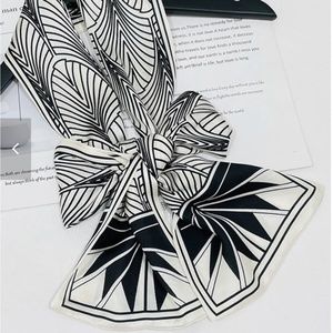 Brand new black and white lightweight multipurpose scarf!